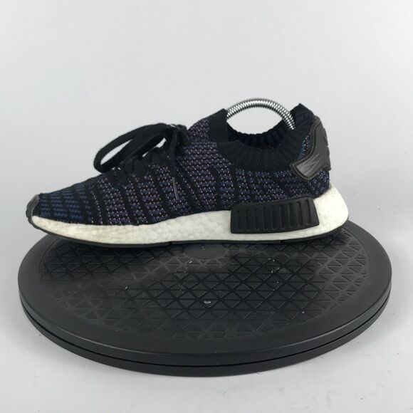 Adidas NMD R1 STLT Primeknit Blue Athletic Running Shoes AC8326 Women’s Size 9 - Picture 9 of 12